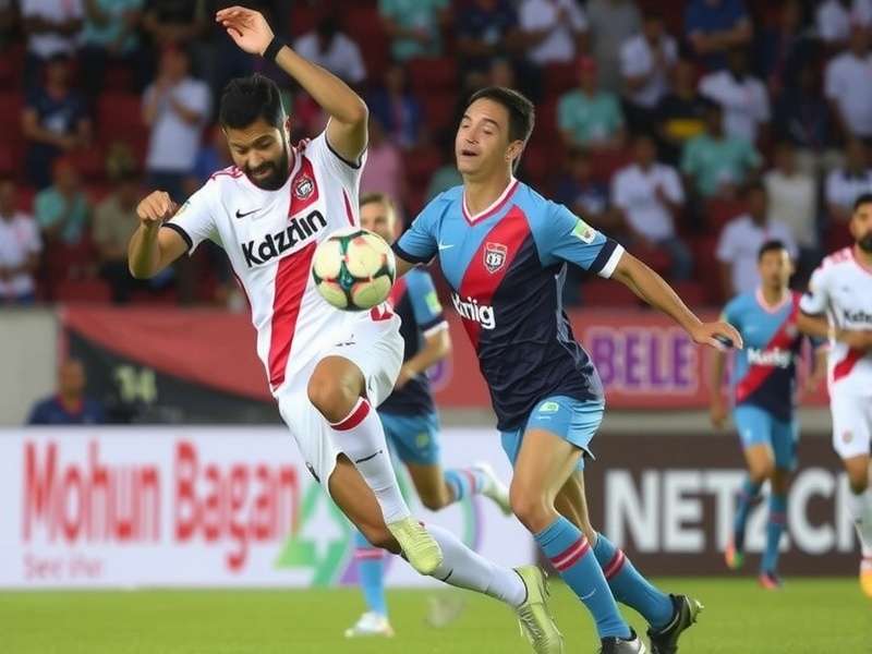 Mohun Bagan Team Huddle